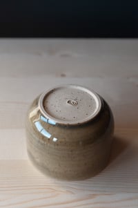 Image 5 of Cappuccino Mug - Green Speckled Glaze 