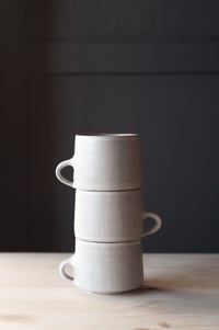 Image 2 of Coffe cup - White and creamy Glaze 
