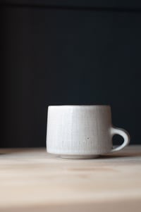 Image 4 of Coffe cup - White and creamy Glaze 