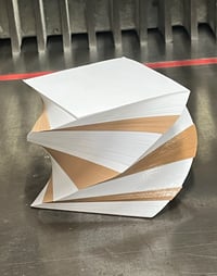 Image 2 of Canyon Brown and White Spiral Pad 3.5"