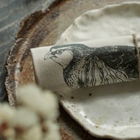 Image 5 of Organic Cotton Red-Legged Partridge Napkin – Boxed Set of 6