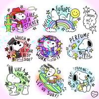 Image 10 of PREORDER: NCT X SNOOPY Acrylic Keychains PT.3