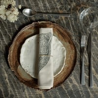 Image 5 of Organic Cotton Quail Napkin – Boxed Set of 6