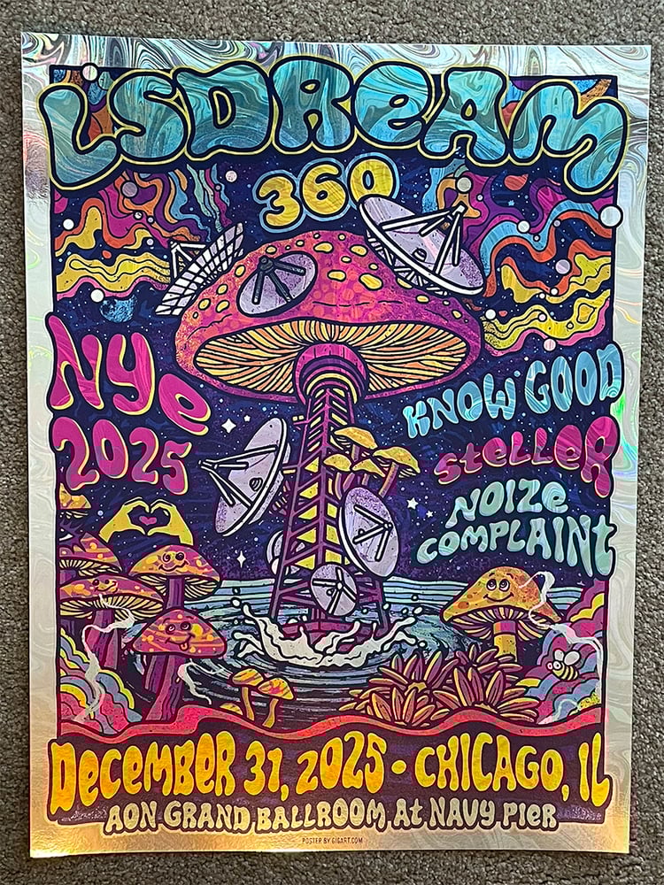Image of LSDREAM NYE 360 Foil Print