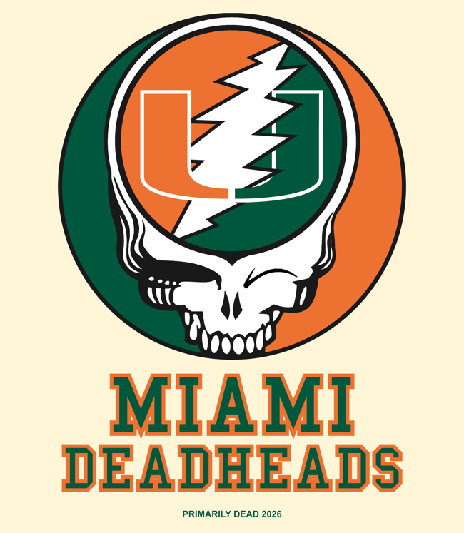 MIAMI DEAD HEADS STICKER 2-Pack