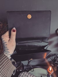 Image 3 of Gold sparkle ribbon purse 