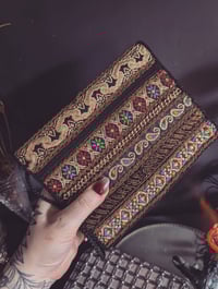 Image 2 of Gold sparkle ribbon purse 