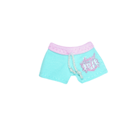 CANDY AQUA ANGEL SHORTS