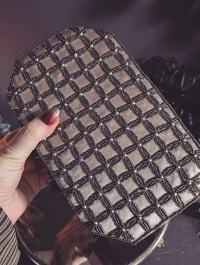 Image 2 of Pearl gray beaded box 