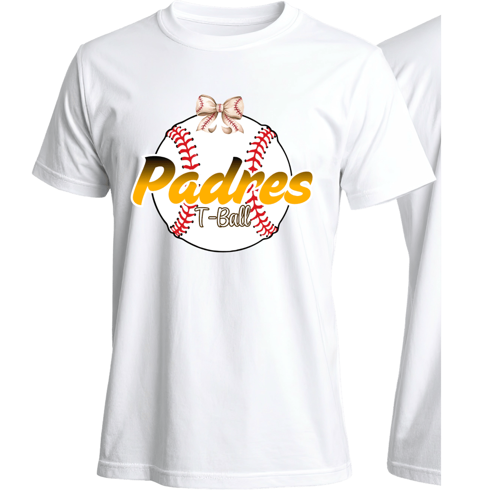 Image of Padres Tball Bow