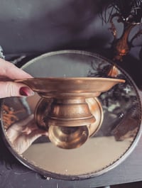 Image 2 of Brass offering dish