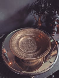 Image 1 of Brass offering dish