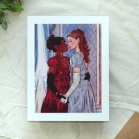 8.5 x 11" Print: Francesca and Michaela 