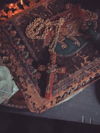 Image 1 of Vintage cross necklace