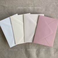 Image 1 of A7 euro flap blank envelope | SAMPLES