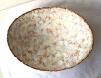 Image 2 of Organic Sculptural Bowl | Handmade Textured Paper Mache Decor