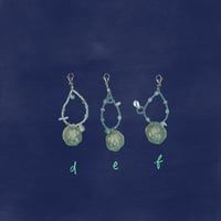 Image 3 of spiky sea slug charm 