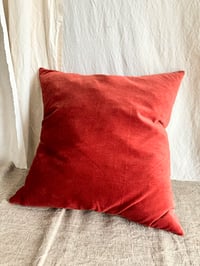 Image 4 of 493 - STRAWBERY FAYRE - hand dyed velvet with linen back