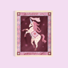 Believe in Yourself Unicorn Illustrated Art Print