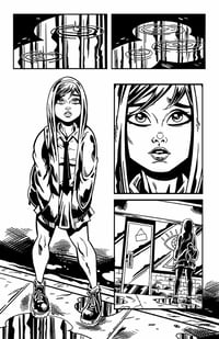 ORIGINAL ART: Dead at 17: Revival Interior Page (Flashback)