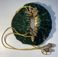 Image 4 of Eighteenth Century Gaming Purse; French, c.1700.