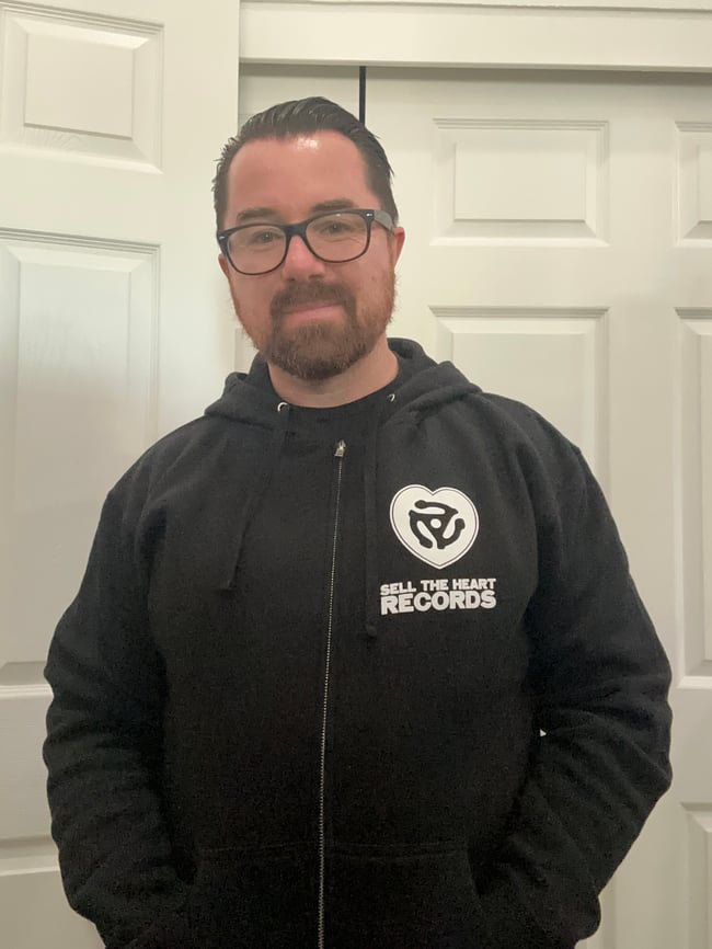 Sell The Heart Records Zip Up Hoodie