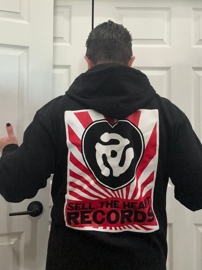 Sell The Heart Records Zip Up Hoodie