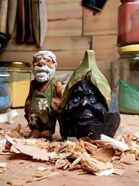 Little Farmer and Jane the Aubergine