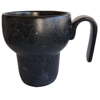 Image 1 of Black Granite - Artisan hand glazed ErgoCup, 10 oz