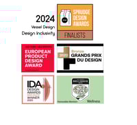 Image 4 of Black Granite - Artisan hand glazed ErgoCup, 10 oz