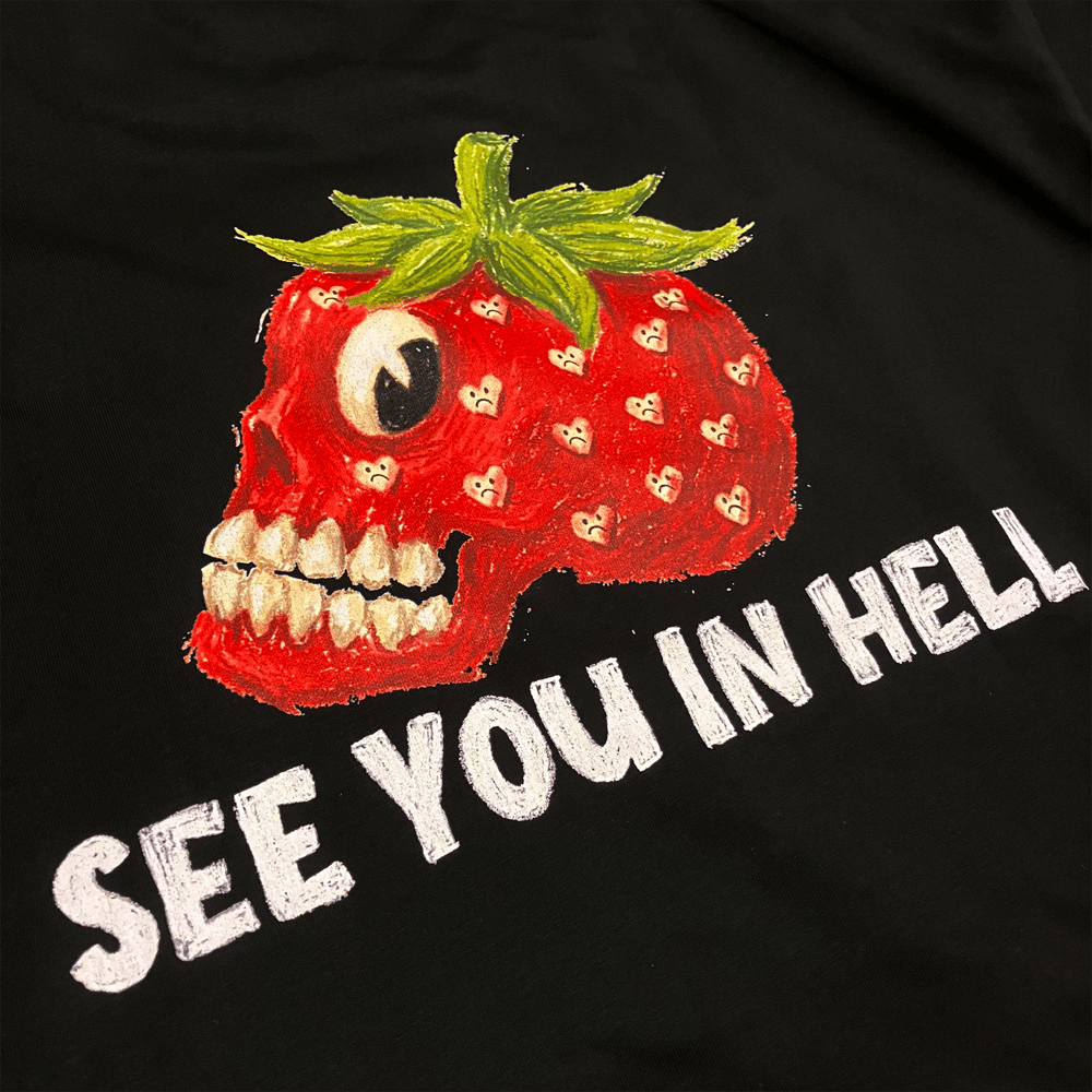 Image of JUMPER - SKULLBERRY TEE