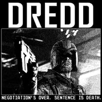 Image 2 of Single print Dredd Short Sleeve T shirt