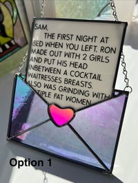 Image 1 of 🗣️Who wrote the note🗣️  