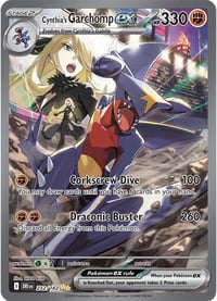 Cynthia's Garchomp ex - 232/182 - SV10: Destined Rivals - Near Mint