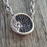 Image 1 of Scott Kay Angel Pendant Necklace, c. 2010s