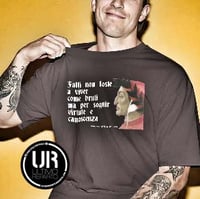 Image 1 of T-Shirt Uomo G - Fatti non foste a viver come bruti ... (UR157)