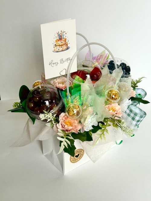 Image of Fruit/Candy Bouquet