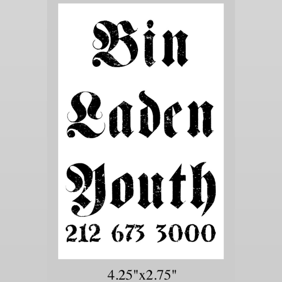 Image of BIN LADEN YOUTH