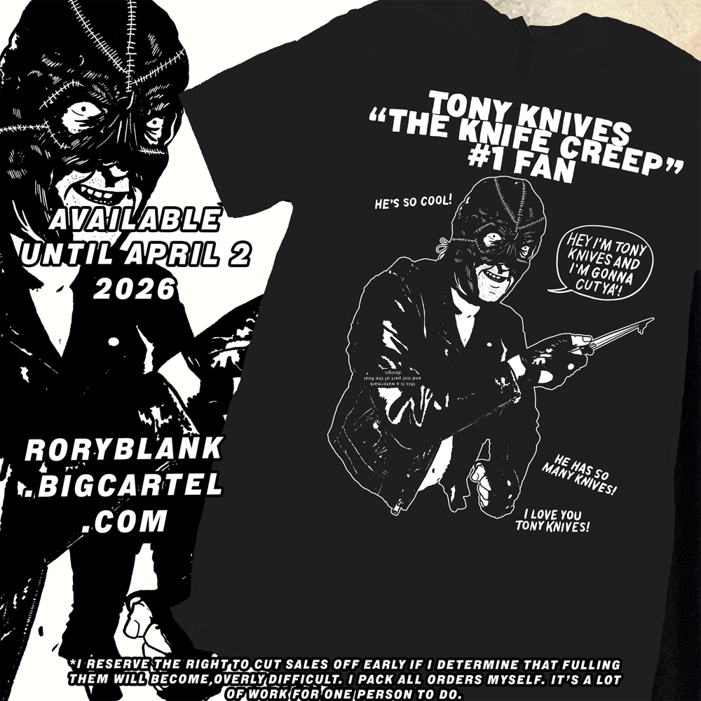 Image of Tony Knives (Order by April 2nd 2026) - black