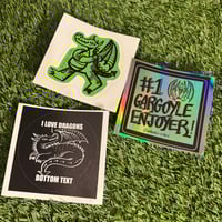 Image 3 of GARGOYLE ENJOYER STICKER