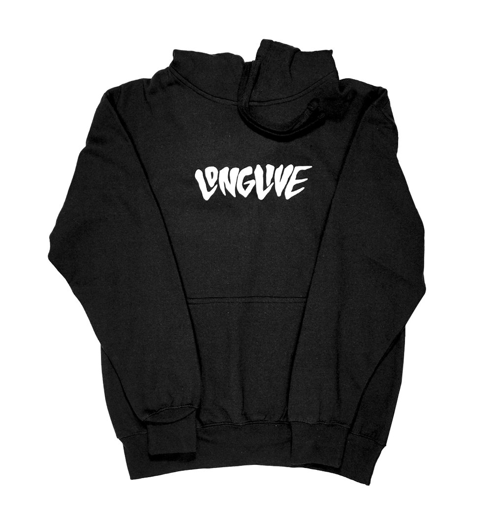 Image of CREEPY HOODIE BLACK