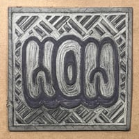 Image 3 of "WOW" LINOCUT PRINTS