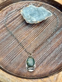 Image 1 of Green Beach Stone necklace 