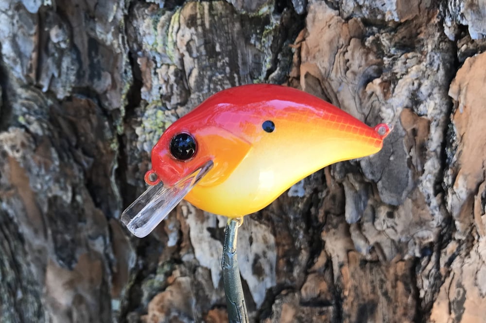 Custom Airbrushed S-CRANK 1.5 Squarebill Crankbait 2817