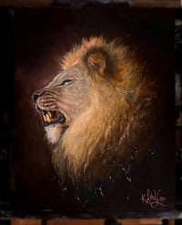 "Leopold" Original Oil Painting 