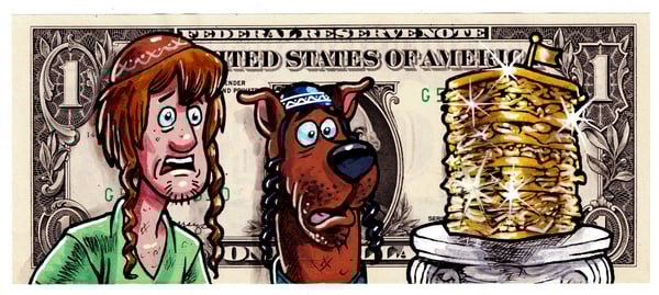 Image of Real Dollar Original. Scooby Jew.