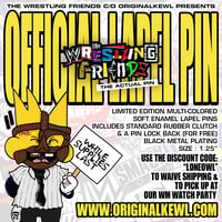 The "WRESTLING FRIENDS" Pin