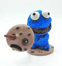 Image 1 of Crazed Cookie Monster figure