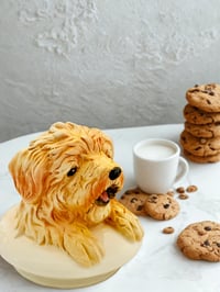 Image 2 of Handmade & Hand painted Cookie Jar – 94 oz