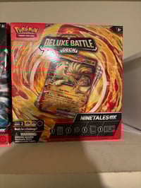 Pokemon Deluxe Battle Deck -Ninetales Ex - Shipping included!